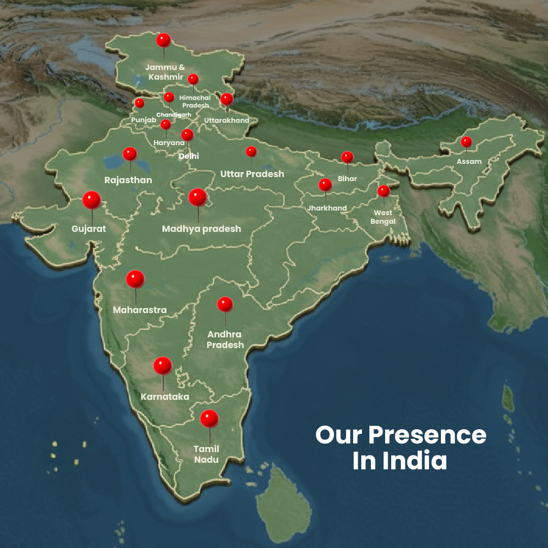 Our presence in india
