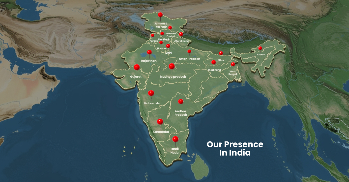 Our presence in india